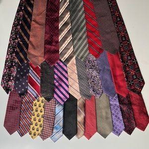 30 ASSORTED TIES